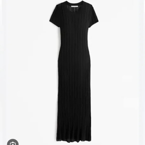 Abercrombie & Fitch Dresses & Skirts - Abercrombie & Fitch knit black Maxi Dress
